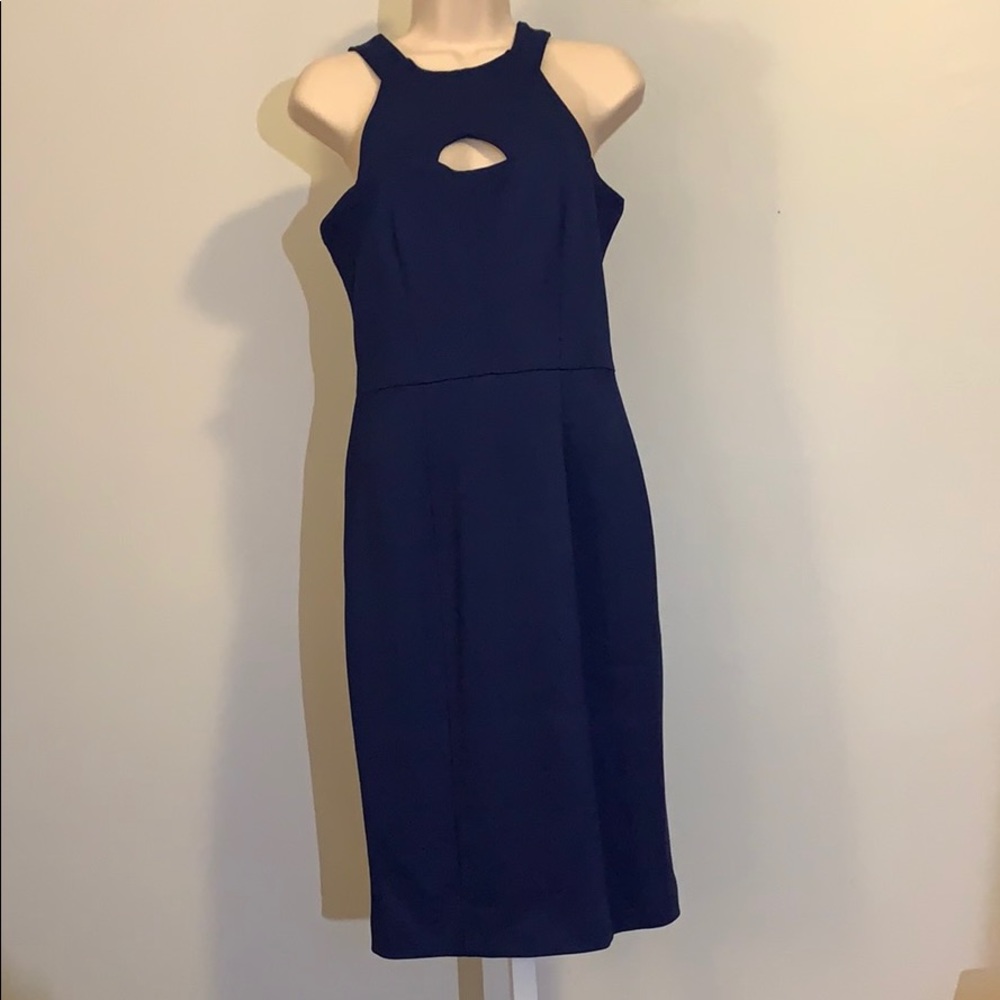 Burberry London Stretch Cut-Out Dress Size: 8